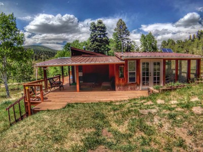 Mountain Cabin on 40 Acres for Sale in La Veta, Colorado