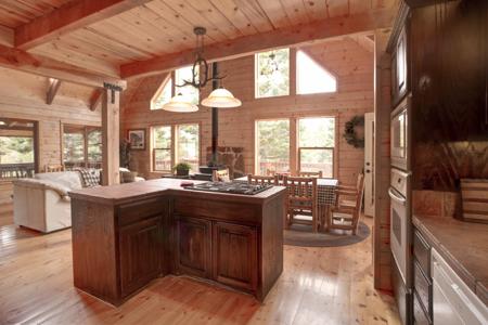 Spectacular Log home for sale in La Veta, Colorado