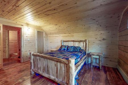 Fully Furnished Custom Log Home for Sale in La Veta, Colorado