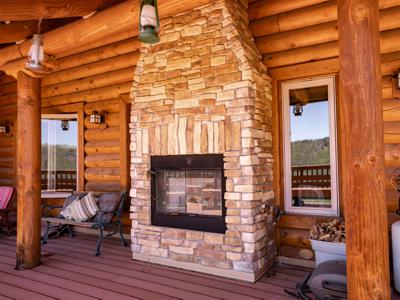 High Alpine Log Home for Sale in La Veta, Colorado